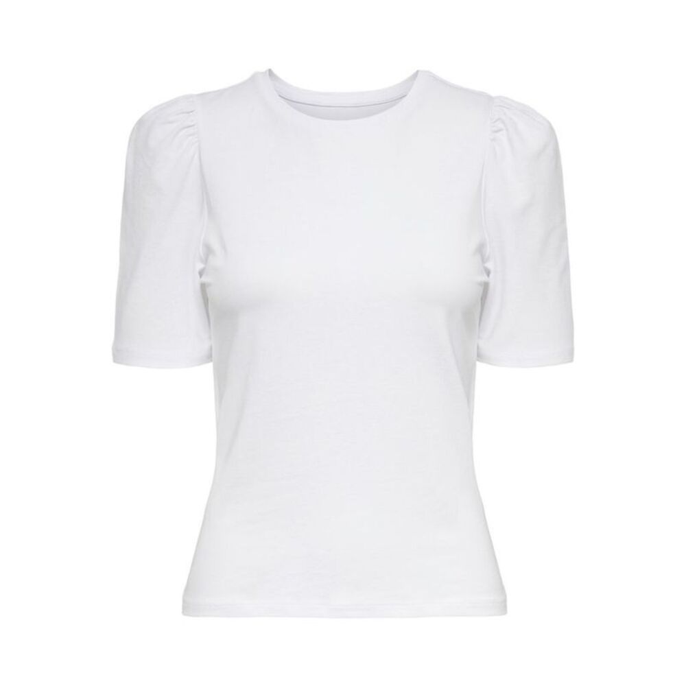 Only White Cotton Women's T-Shirt